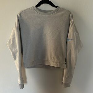 Nike Women's Dri-Fit Crewneck Sweater with side zipper